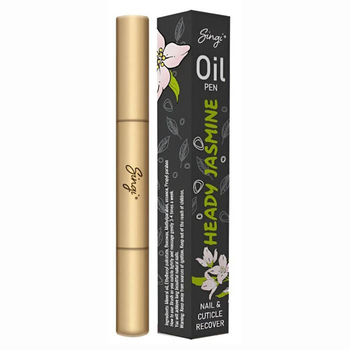 SINGI Масло для кутикул OIL PEN Nail & Cuticle Recover - Heady Jasmine, 3 мл, жасмин  #1