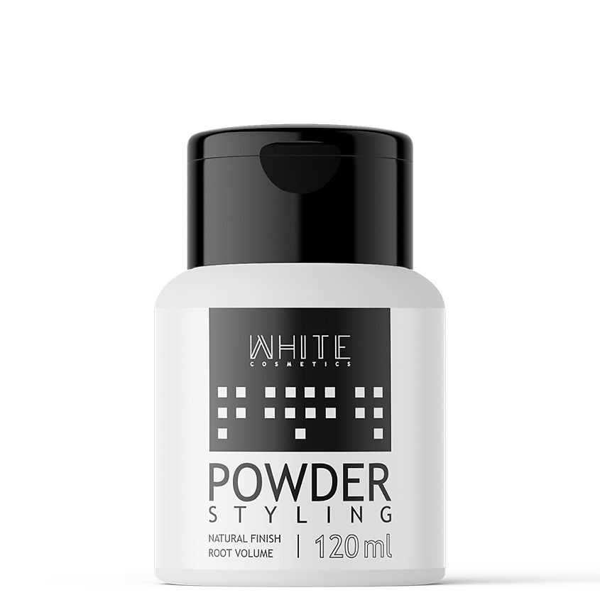 WHITE Cosmetics Пудра для укладки волос, 6 мл #1