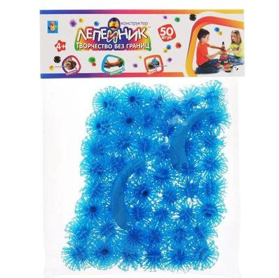 Т59405 Игровой набор для детского творчества "Лепейник" (48 разноцветных деталей, 2 аксессуара)  #1