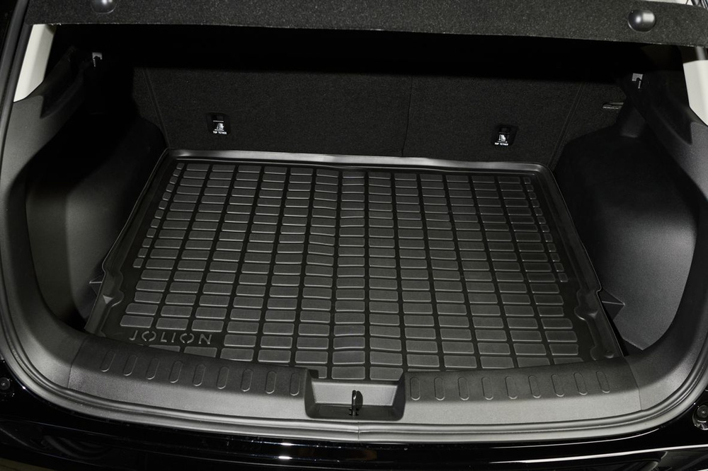 Коврик, полик в багажник для Хавал Джулион 2вд / Haval Jolion 2WD (2021-2024), черный, SeiNtex  #1