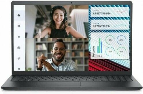 Dell Vostro 3520 Win 11 Home black (3520-3821) Ноутбук 15.6", Intel Core i3-1215U, RAM 8 ГБ, SSD 256 #1