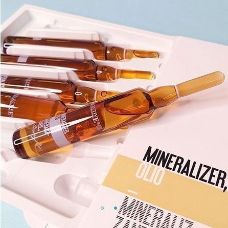 Набор для восстановления волос, минеральное масло Mineralizer - Лосьон реструктурирующий для волос / #1