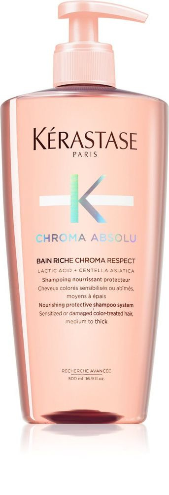 Kerastase Chroma Absolu Bain Chroma Respect. Шампунь для окрашенных тонких,нормальных волос 500 мл  #1