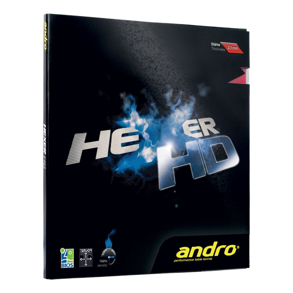 Накладка Andro Hexer HD, красная 2.1 #1