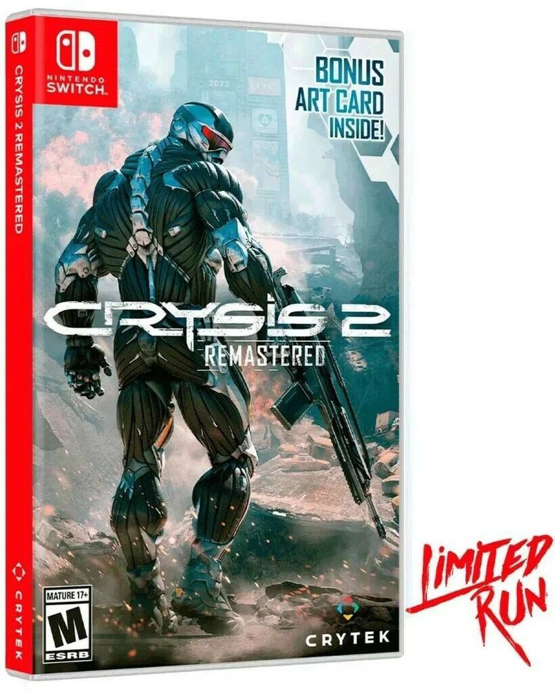 Игра Crysis Remastered 2 (Nintendo Switch, Русская версия) купить по низкой  цене с доставкой в интернет-магазине OZON (1416394943)