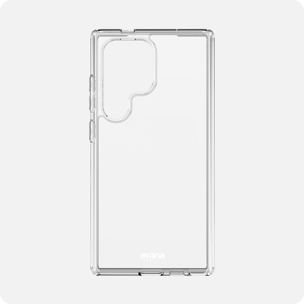 Чехол-накладка AVANA ICE для Samsung Galaxy S24 Ultra, прозрачный #1