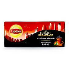 Чай черный Lipton English Breakfast 25 пакетиков по 2 г, 50 г (из Финляндии)  #1