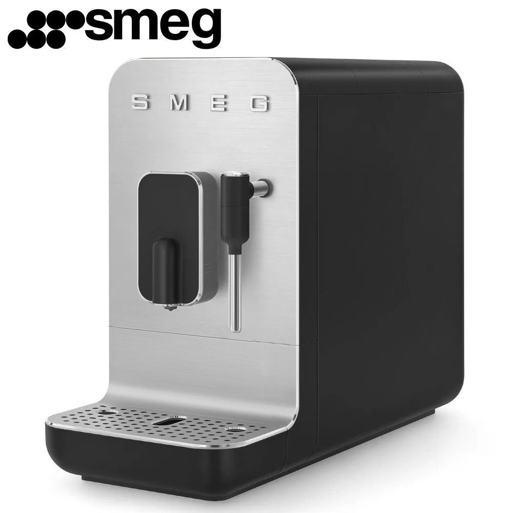 Кофемашина SMEG BCC02BLMEU / мощность 1350 Вт / стиль 50-х г. г. / матовый черный  #1