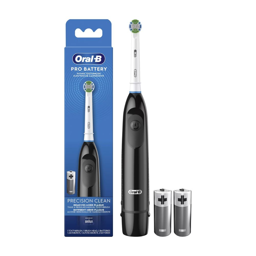 Oral-B Электрическая зубная щетка Precision Clean Pro Battery DB5.010.1, черный  #1