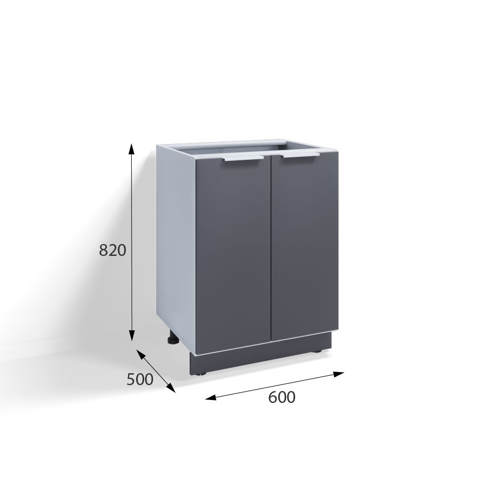 Velardy Кухонный модуль напольный 60х50х82 см #1