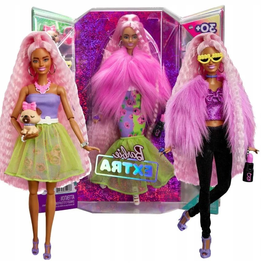 Кукла Mattel Barbie Extra с с аксессуарами, HGR60 #1