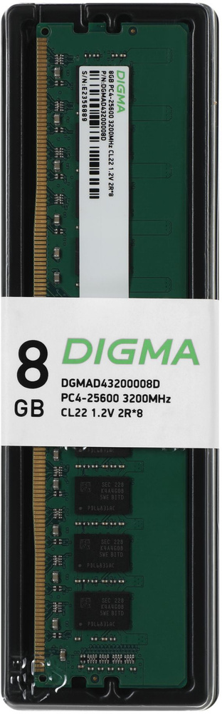 Digma Оперативная память DGMAD43200008D 1x8 ГБ (DGMAD43200008D) #1