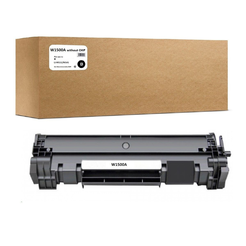 Картридж W1500A БЕЗ ЧИПА для HP LJ-M111/M141 0.975K Compatible #1