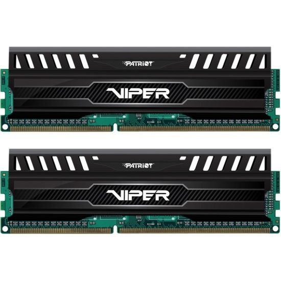 Patriot Memory Оперативная память Модуль памяти VIPER 3 16GB DDR3-1600 PV316G160C9K,CL9, 1.5V K2*8GB #1