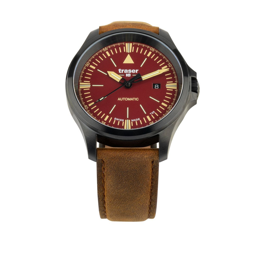 Traser Часы наручные Механические Traser P67 Officer Pro Automatic Red 110758  #1