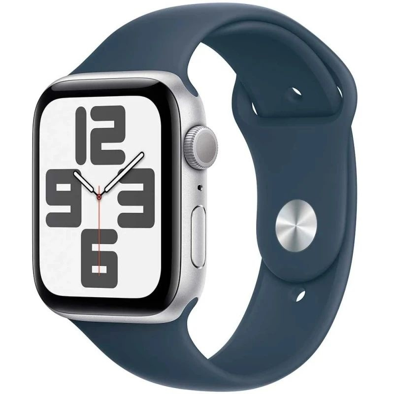 Умные часы Apple Watch SE Gen 2 2023 44 мм, Серебро, Размер M/L, Sport Band #1