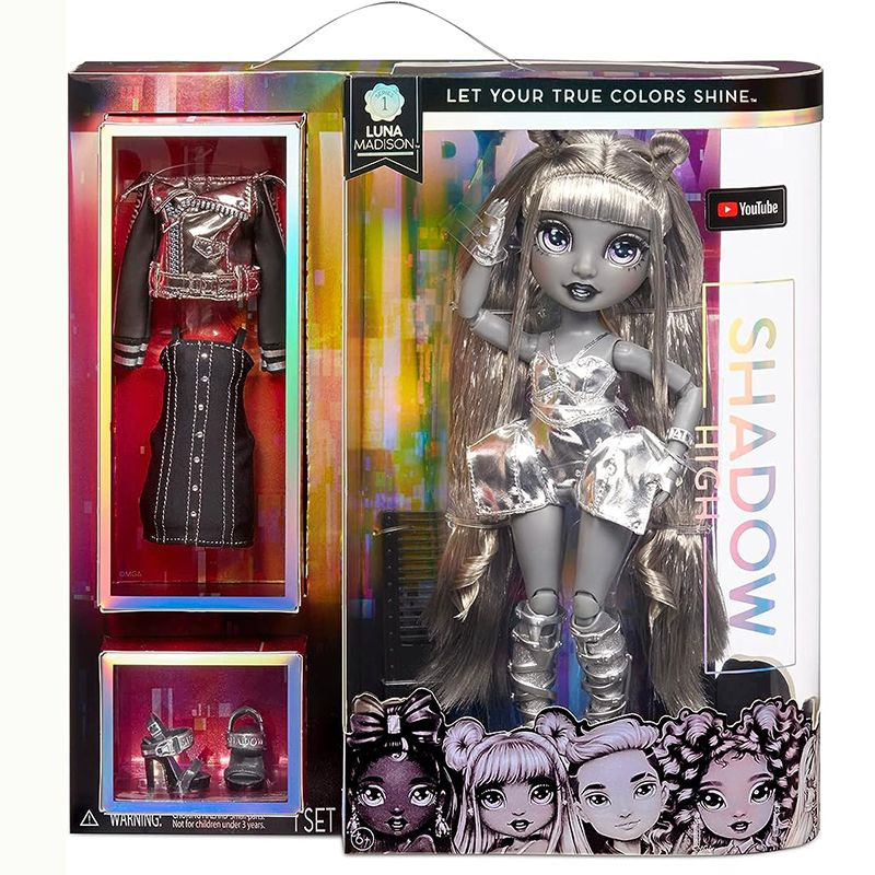 Кукла Rainbow High LUNA MADISON GREY #1
