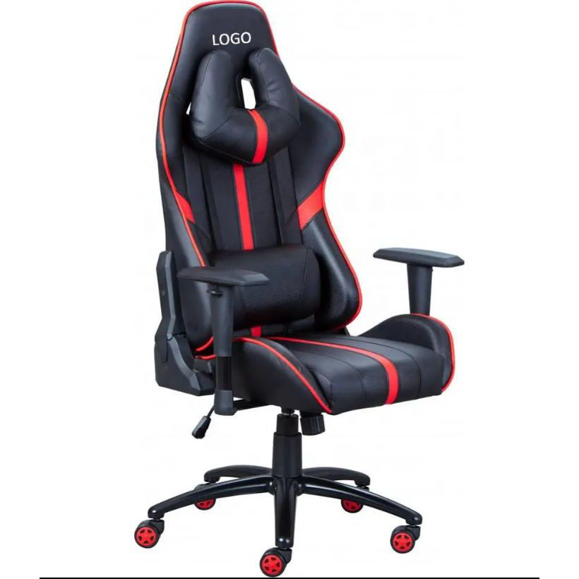 CyberZone Игровое компьютерное кресло, красный с черным 41 #1