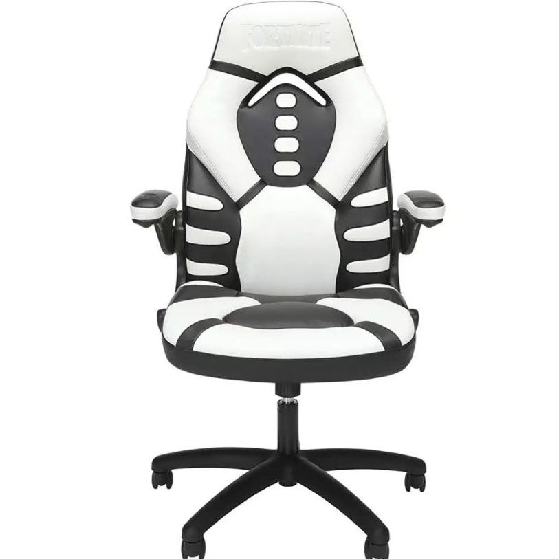 CyberZone Игровое компьютерное кресло, белое с черным 3 #1
