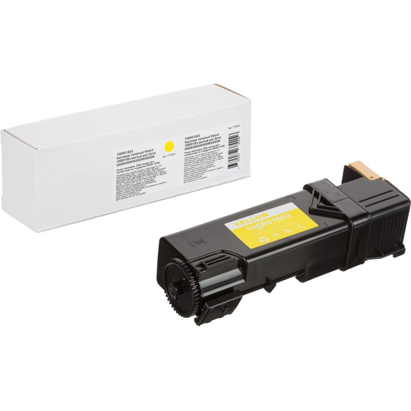 Картридж лазерный Retech 106R01603 желтый для Xerox 6500N/6500DN/6505N/6505DN  #1