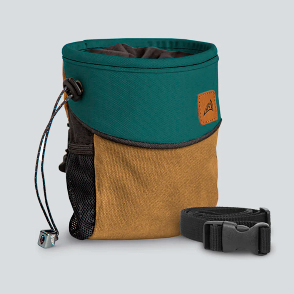 Мешочек для магнезии с поясом MAD ROCK BOLT CHALK BAG, зеленый, 855103-GN  #1