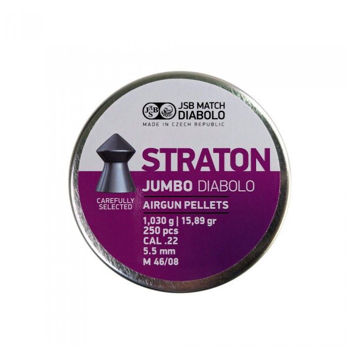 Пули для пневматики JSB Straton Jumbo Diabolo 5,5 мм 1,03гр (250 шт) #1