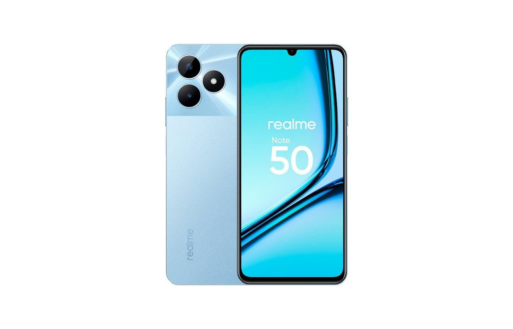realme Смартфон Note 50 4/128 ГБ, синий #1