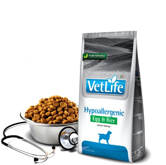 Корм для собак сухой гипоаллергенный Farmina Vet Life Dog Hypoallergenic Egg & Rice, при пищевой аллергии, #1