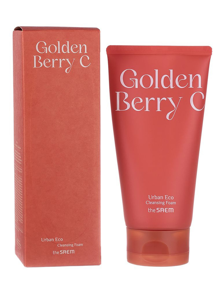 The Saem Пенка с экстрактом физалиса Urban Eco Golden Berry C Cleansing Foam, 150ml  #1