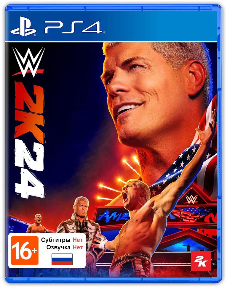 Игра WWE 2K24 (PlayStation 4, Английская версия) #1