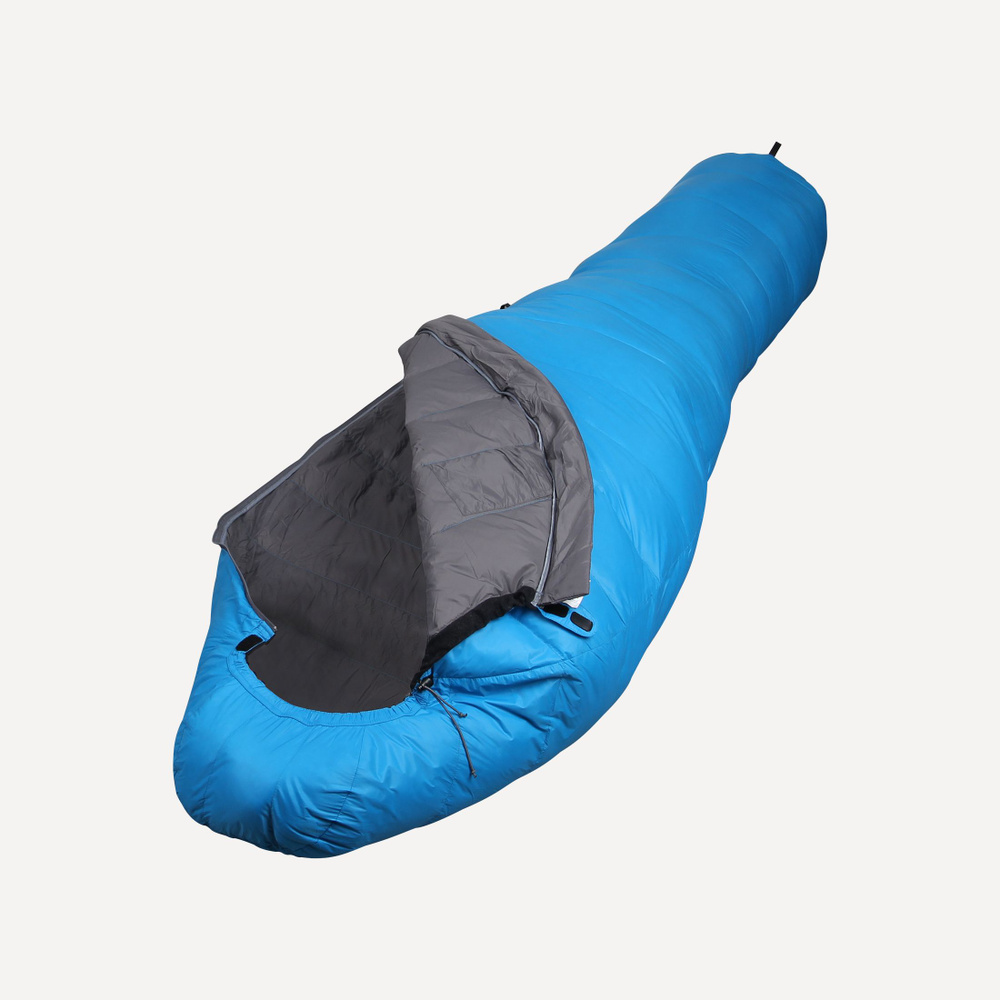 Спальный мешок пуховый Сплав Adventure Light голубой 205х80х50 #1