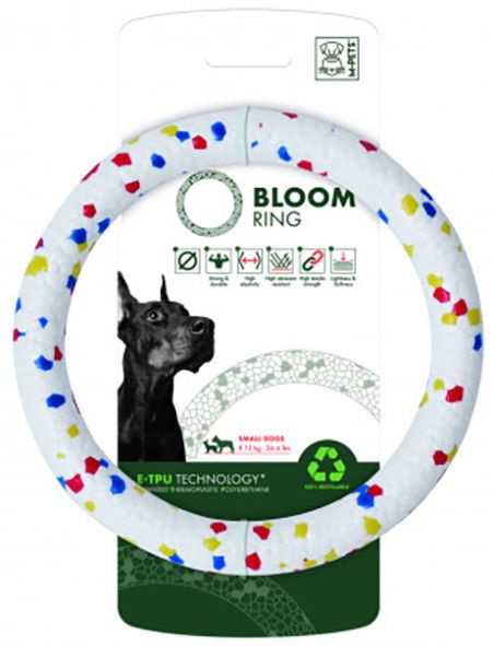 M-Pets Игрушка Bloom Ring кольцо для собак, пищевой прочный материал, 18х1.8 см  #1