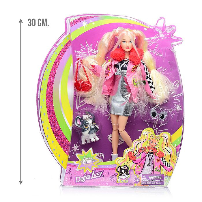 Кукла типа Барби / Кукла 8497 "Принцесса" на листе 8497 Defa Lucy #1