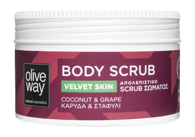 Скраб для тела с маслами кокоса и винограда Velvet Skin Body Scrub, 200 мл  #1