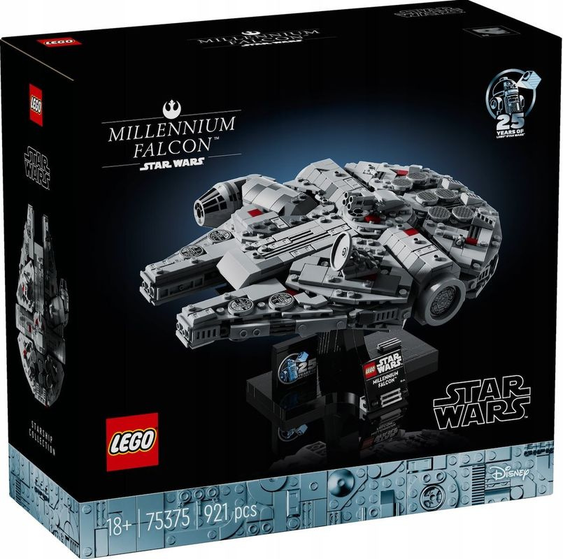 Конструктор Сокол тысячелетия Lego Star Wars 75375 Millennium Falcon Model Set for Adults  #1