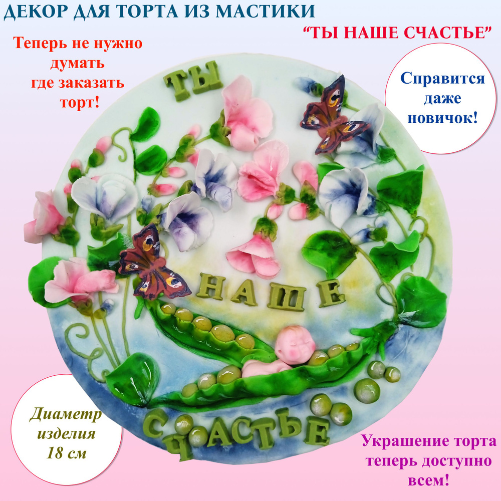 Топпер для торта, 1 уп. #1