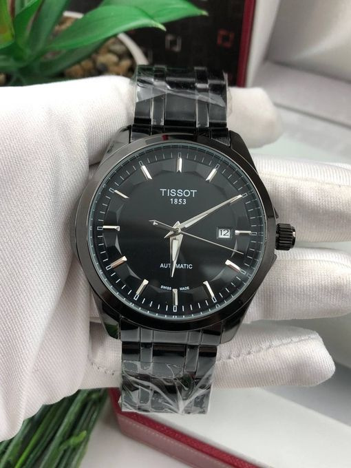 Мужские наручные часы TISSOT с металлическим ремешком в подарочной упаковке  #1