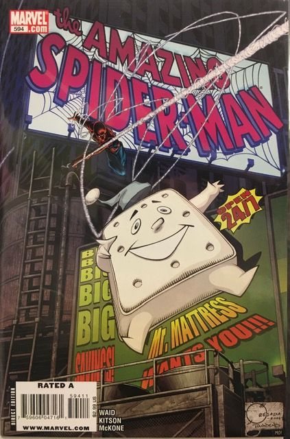 The Amazing Spider-Man #594 Marvel Comics. Оригинальный комикс на английском языке.  #1