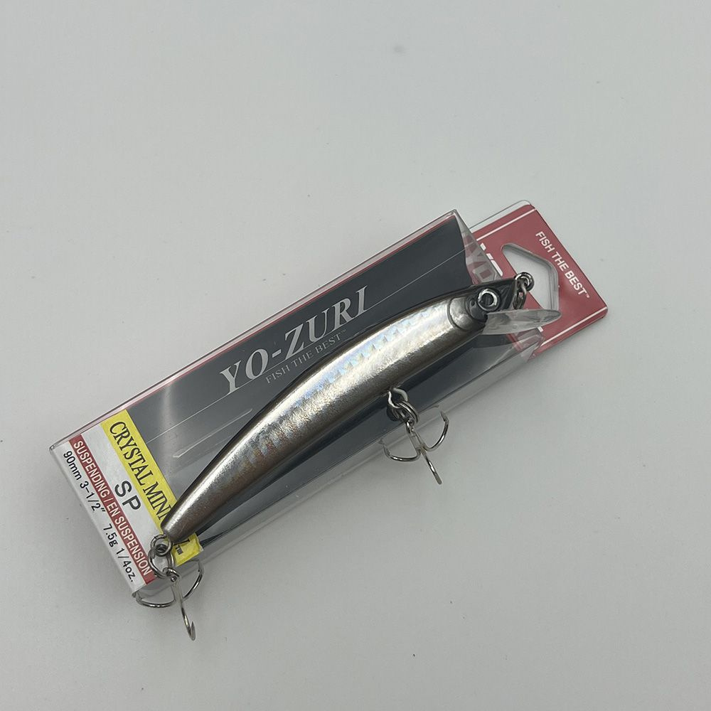 Воблер для рыбалки Yo Zuri Crystal Killer minnow-SP 90mm 7.5g на щуку, жерех, судак, окунь минноу  #1