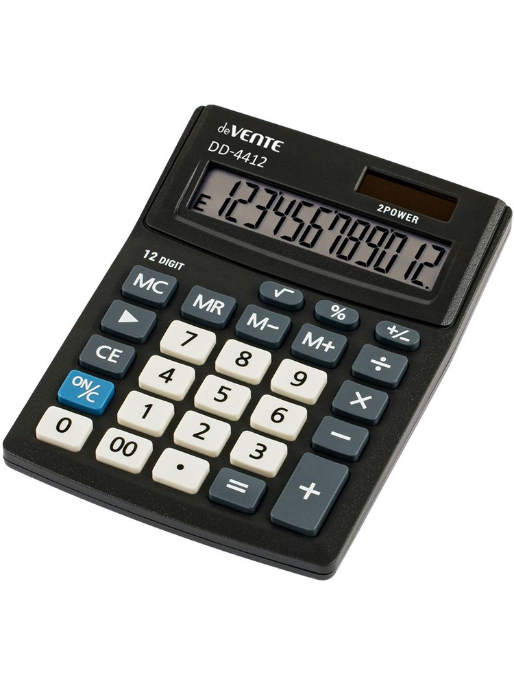Настольный калькулятор 12 разрядный 102x137x31 мм #1