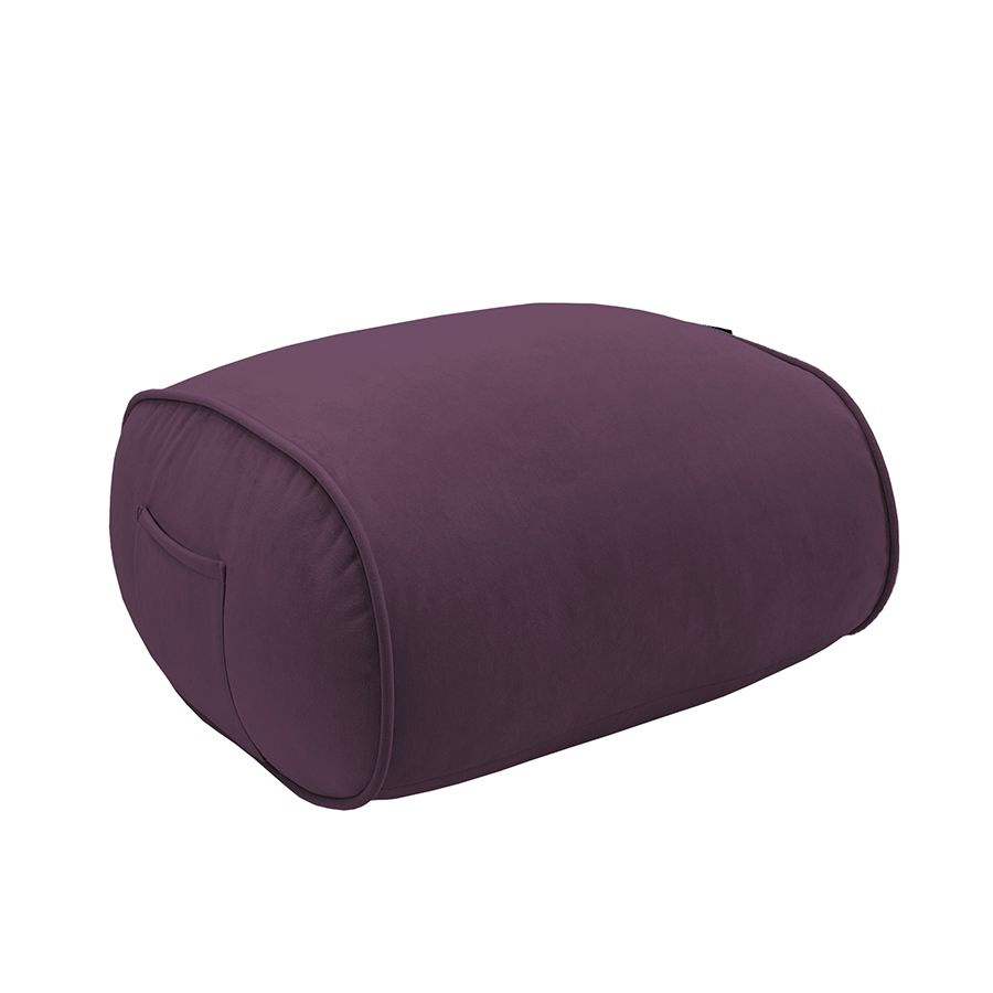 Бескаркасный пуф для ног aLounge - Ottoman - Aubergine Dream (велюр, фиолетовый) - оттоманка к дивану #1