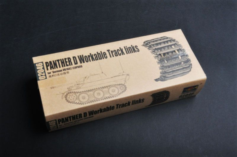 Trumpeter 02046 1/35 Panther D Работоспособные ссылки Track Танки #1