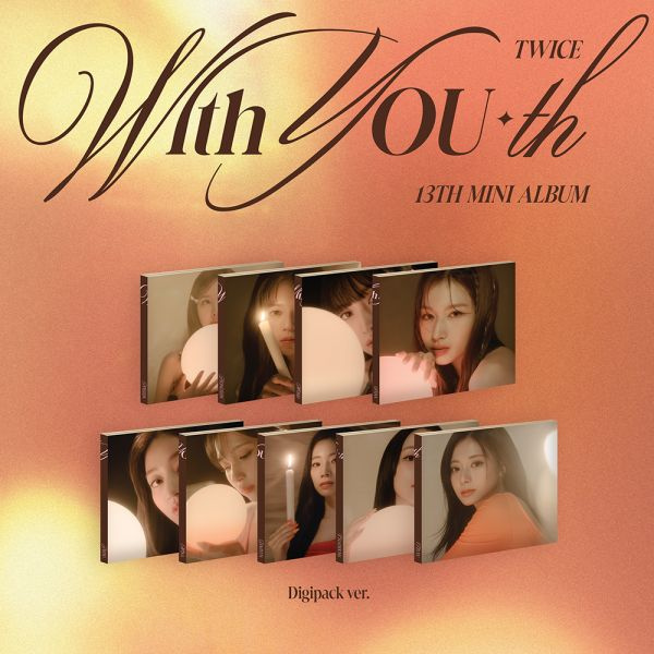 Альбом TWICE - With YOU-th (digipack ver.) (Mina) + предзаказный подарок #1