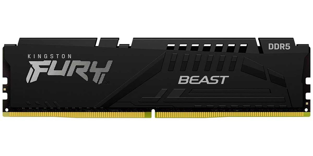 Kingston Оперативная память DDR5 16Gb 5200MHz FURY Beast Black (KF552C40BB-16) 1x16 ГБ (DDR5 16Gb 5200MHz #1