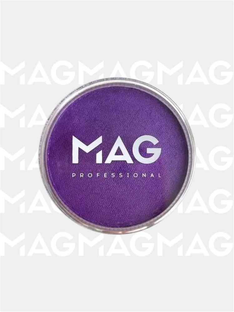 MAG Аквагрим детский для лица и тела перламутровый фиолетовый 30 гр  #1