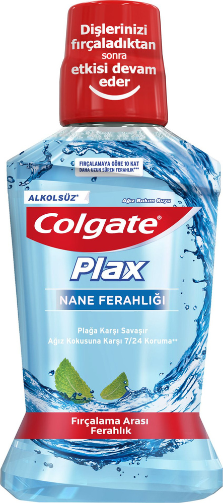 Colgate / Колгейт Ополаскиватель для полости рта Plax Освежающая мята, антибактериальный 250мл / средство #1