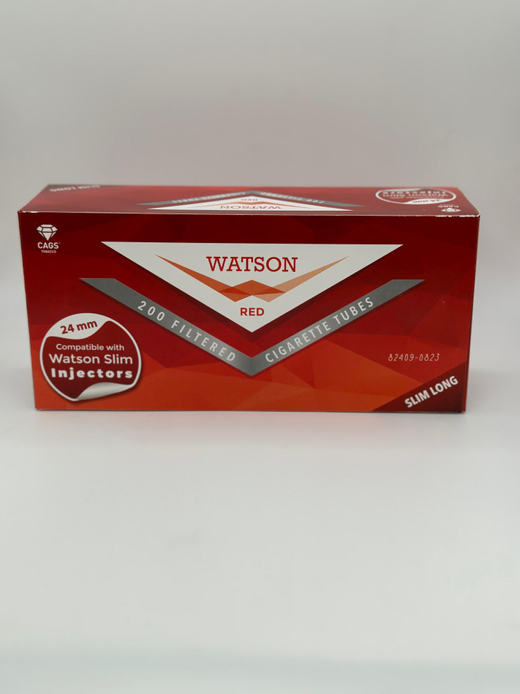 Гильзы сигаретные Watson slim long red, 200 шт #1