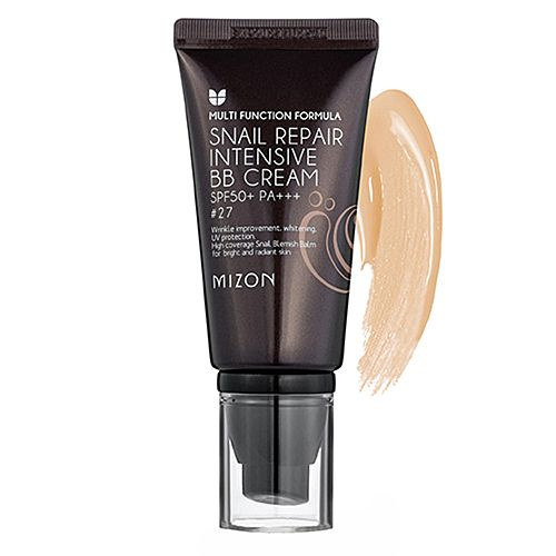 Интенсивный восстанавливающий BB крем с муцином улитки MIZON (PREMIUM) SNAIL REPAIR INTENSIVE BB CREAM #1