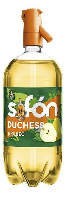 Sifon Дюшес, 6 бут по 1,45 л., газированный напиток, лимонад, #1