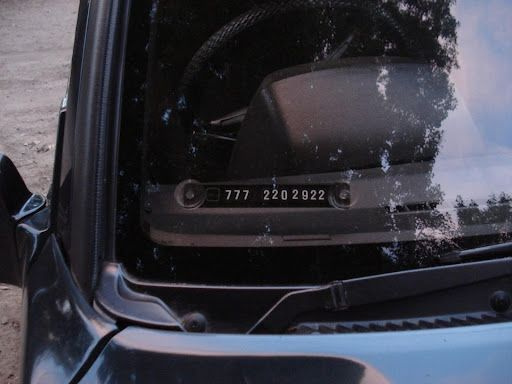 Автовизитка парковочная / табличка с номером телефона в автомобиль (серый)  #1